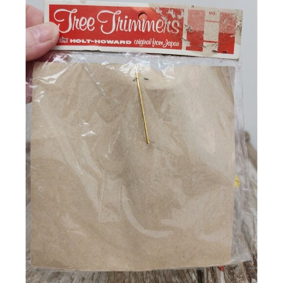 Vintage NOS Holt Howard Angel Christmas Ornament Top Hat Japan City of Paris HTF - Picture 5 of 6